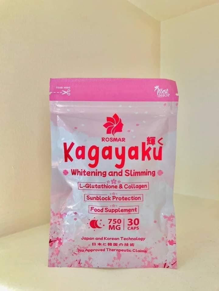 Rosmar Kagayaku Whitening and Slimming Capsule 750mg Dea's Kitchen and Pinoy Delicacies Rosmar Kagayaku Whitening and Slimming Capsule 750mg Dea's Kitchen and Pinoy Delicacies