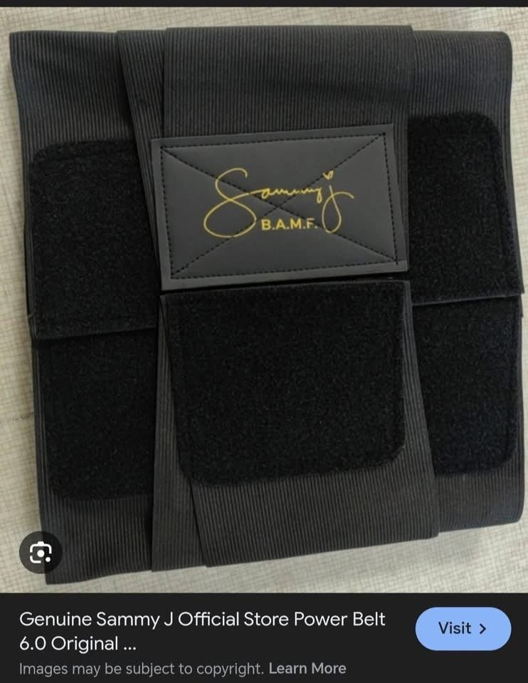 SAMMY J POWERBELT 6.0 with Sauna - Medium – Dea's Kitchen and