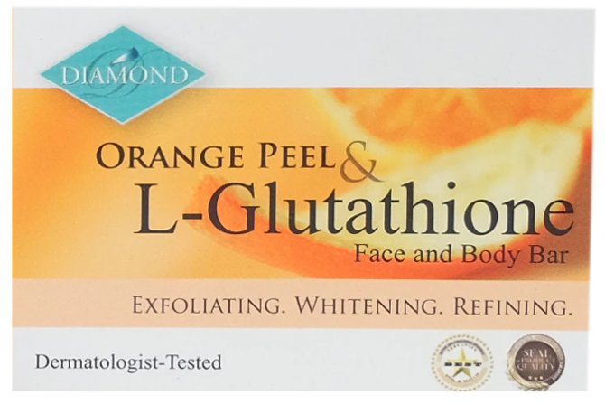 DIAMOND Orange Peel & L-Glutathione Face & Body Bar Mini – Dea's Kitchen and Pinoy Delicacies