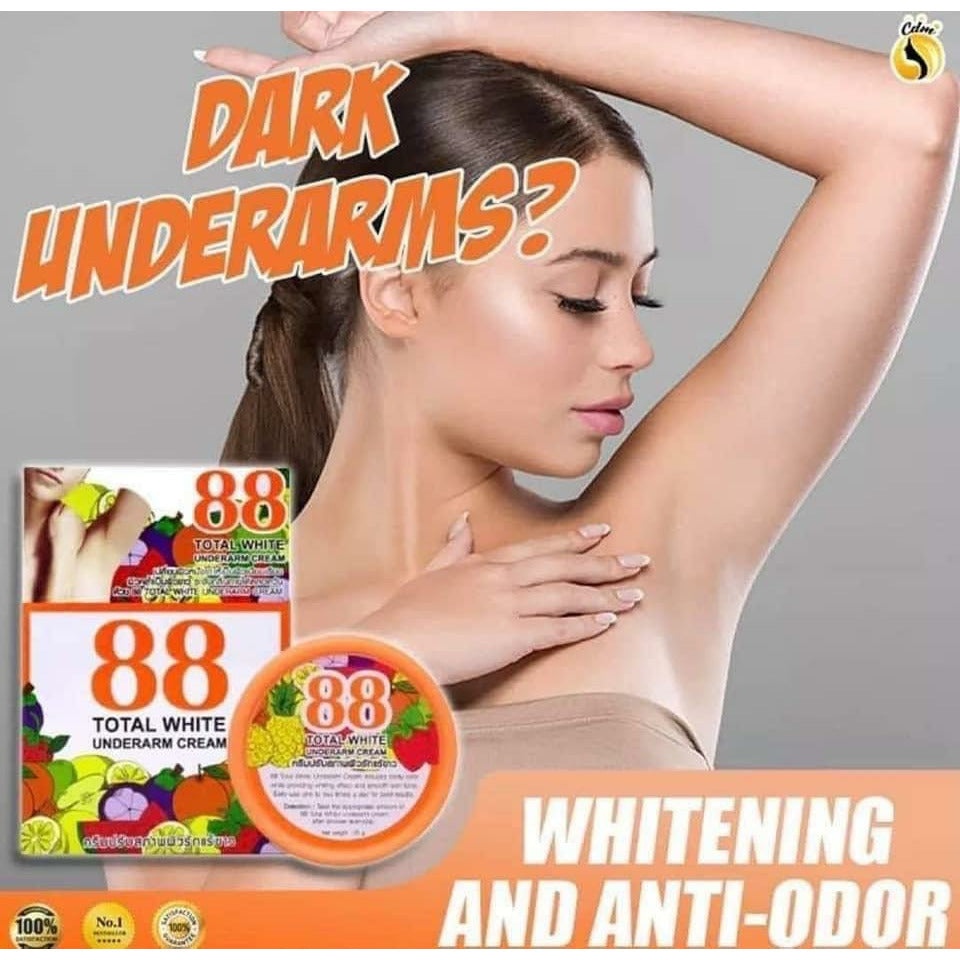 88 total white underarm cream