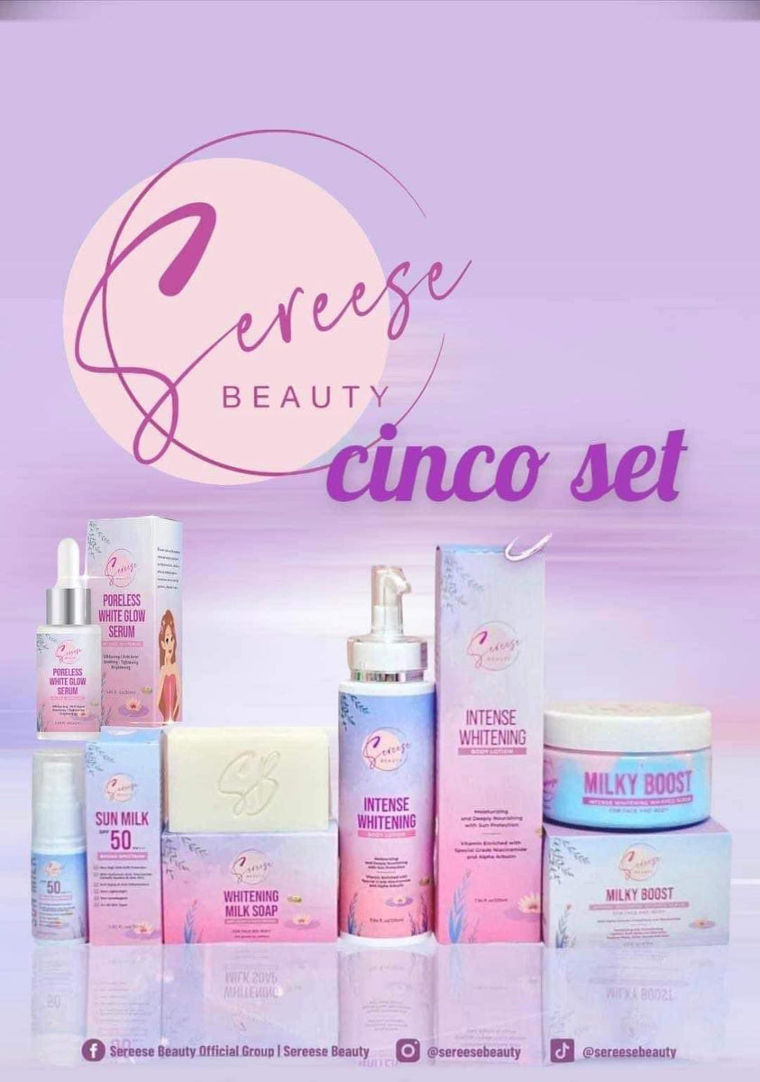 Sereese Beauty Cinco Set – Dea's Kitchen and Pinoy Delicacies