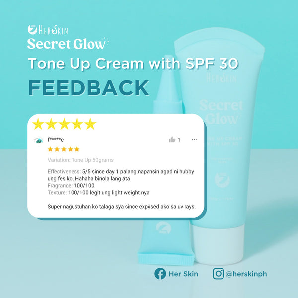 HerSkin Secret Glow Tone Up Cream 50g