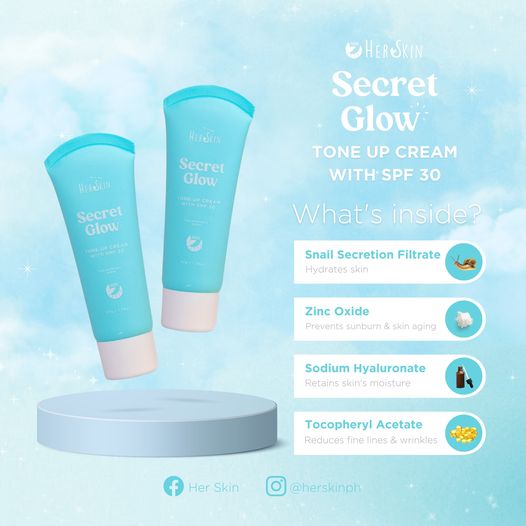 HerSkin Secret Glow Tone Up Cream 50g