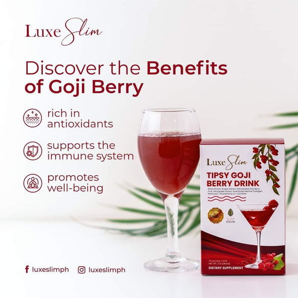 Luxe Slim Tipsy Goji Berry