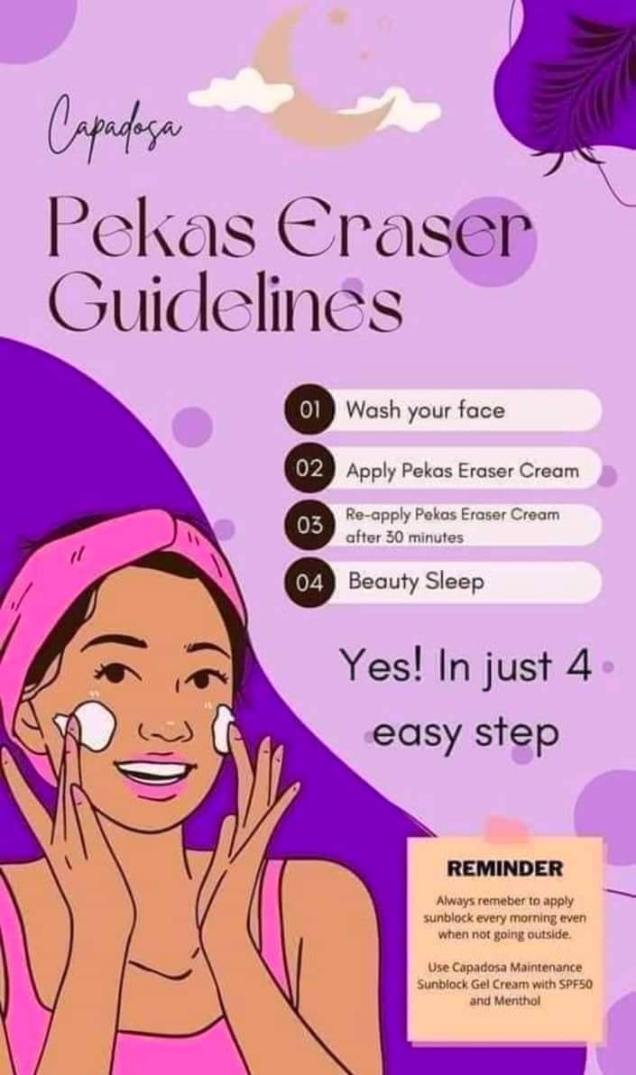 Capadosa PEKAS Eraser Cream Dea's Kitchen and Pinoy Delicacies