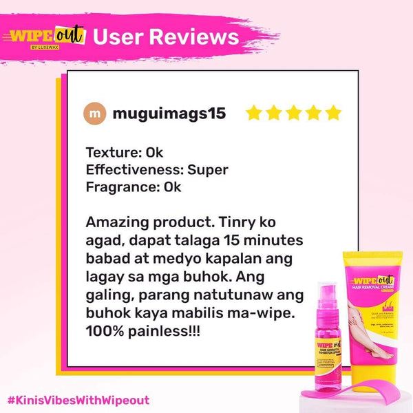 Wipe Out Hair Removal Cream