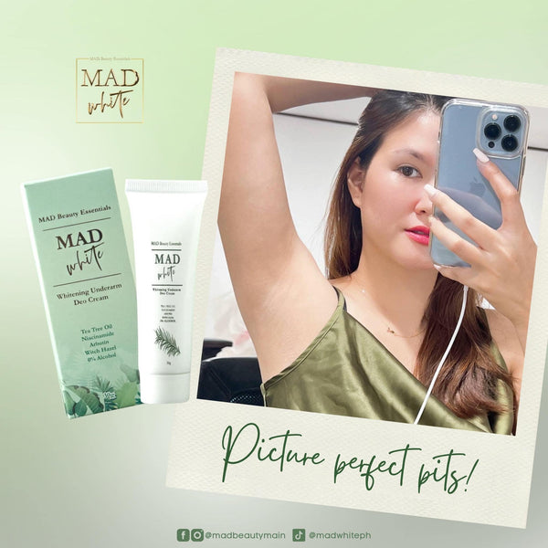MAD White Whitening Underarm Deo cream