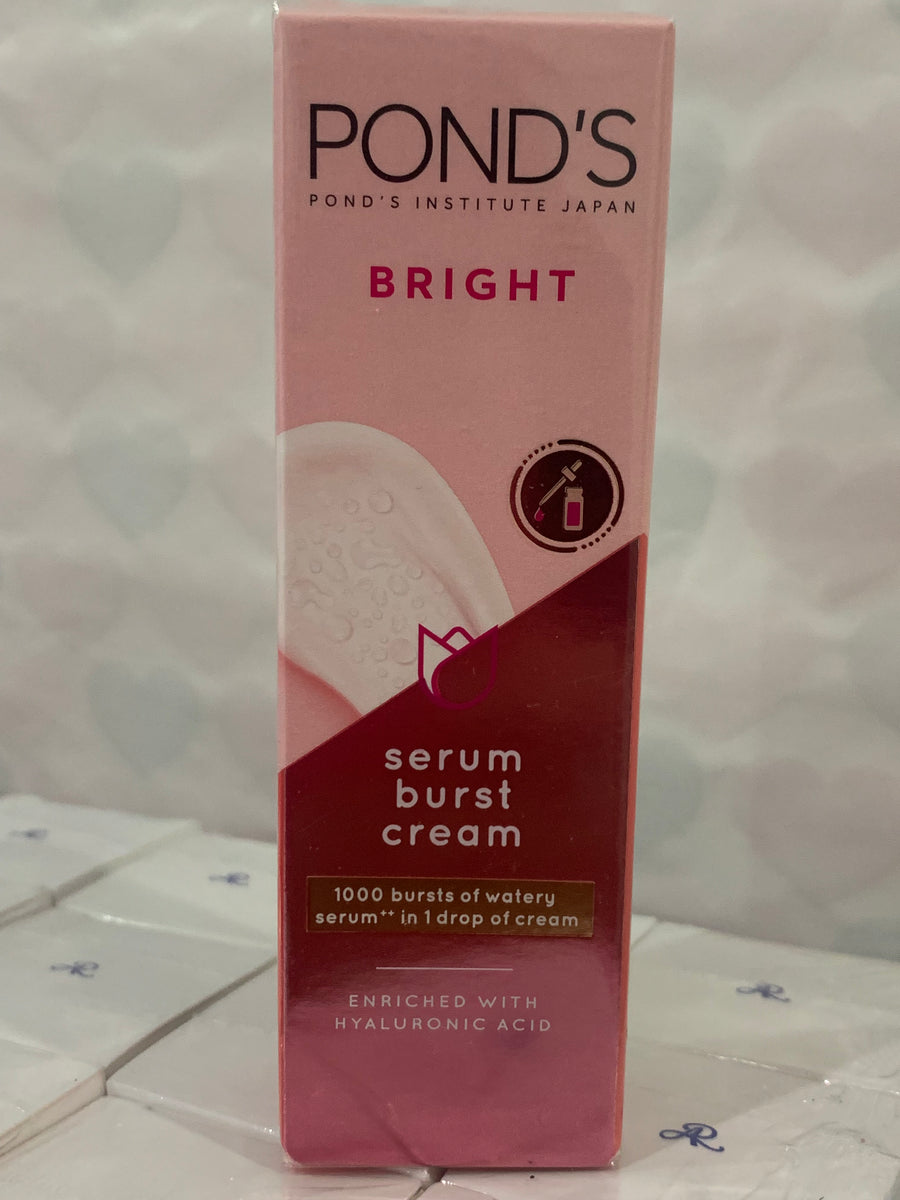 Ponds serum deals burst cream