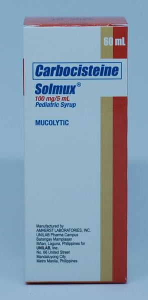 Solmux for Kids  Syrup 60 mL (Mucolytic)