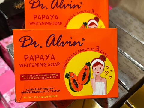 Dr Alvin Papaya Soap