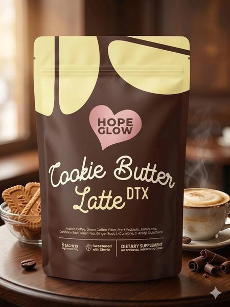 Hope Glow Glow Cookie Butter Latte