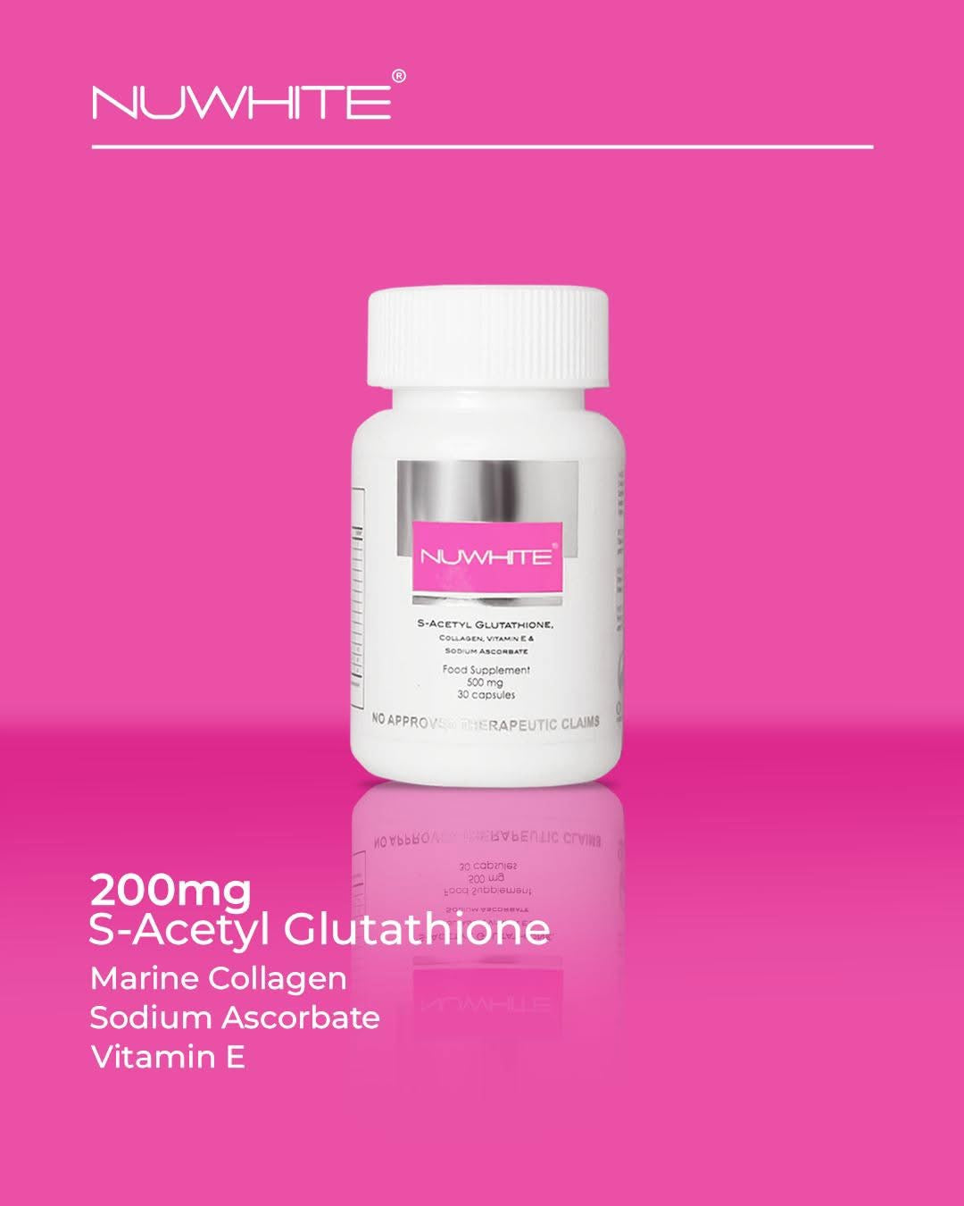 NUWHITE Advanced S-Acetyl Glutathione – Dea's Kitchen and Pinoy Delicacies