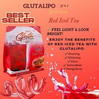 Gluta Lipo Red Iced Tea