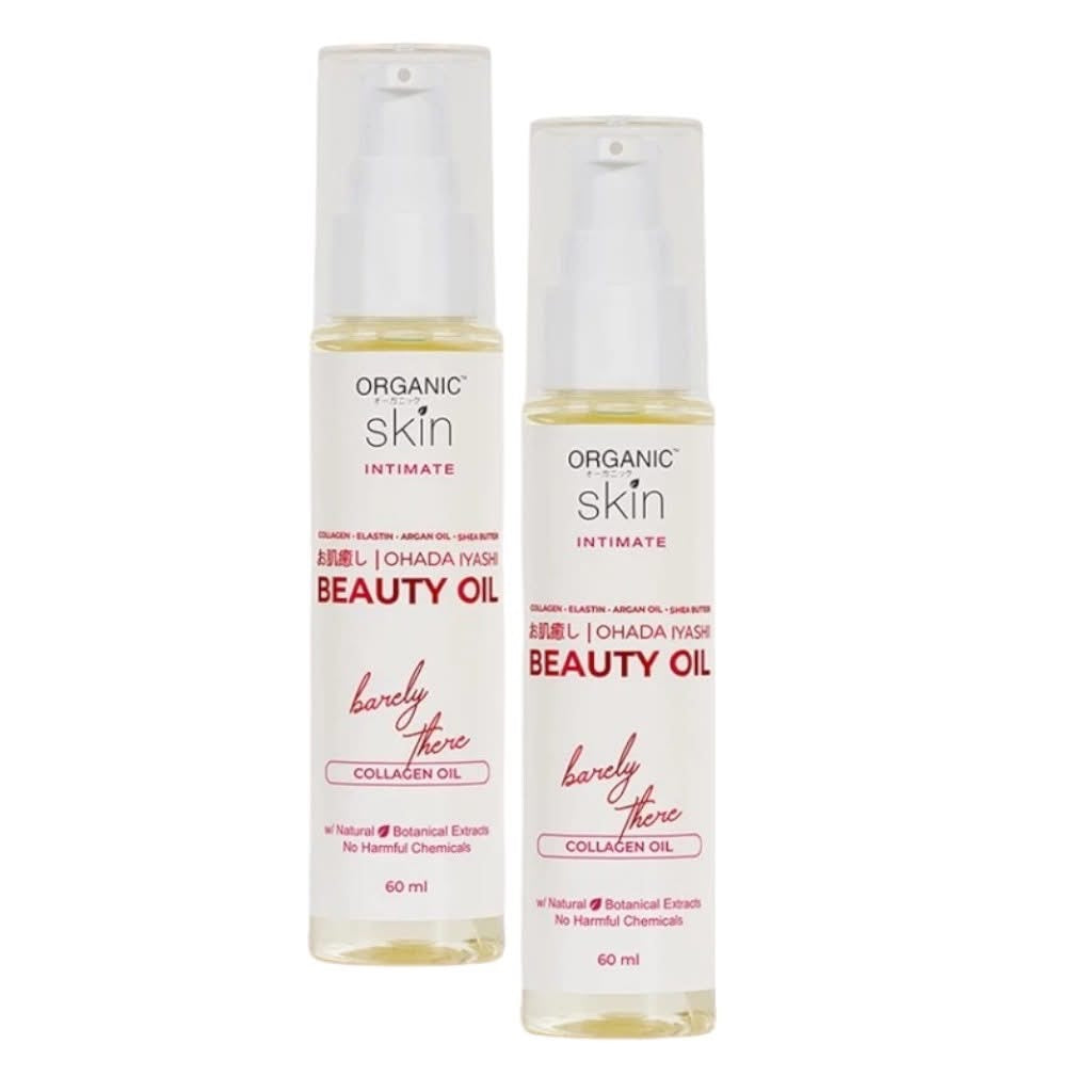Organic Skin Intimate Beauty  Oil Barely There Collagen Oil  60ml