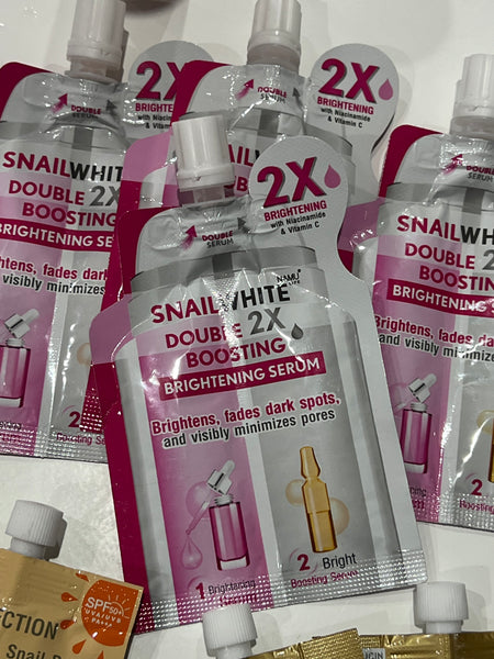 Snailwhite Double boosting Brightening Serum 4ml+4ml