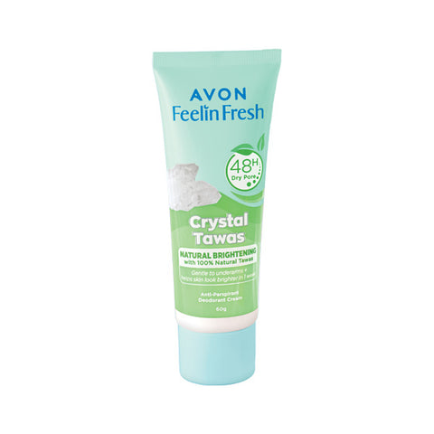 Feelin Fresh Quelch Crystal Tawas Anti-Perspirant Deodorant Cream 55 G