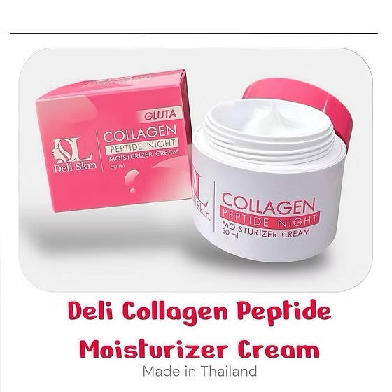DELI SKIN COLLAGEN PEPTIDE NIGHT MOISTURIZER CREAM – 50ML