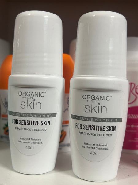 Organic Skin  For Sensitive Skin Intensive Whitening Deo