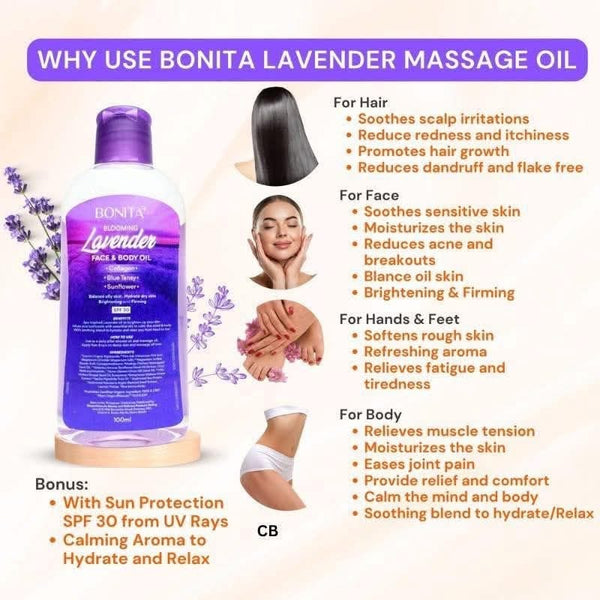 Bonita Blooming Lavender Face & Body Oil