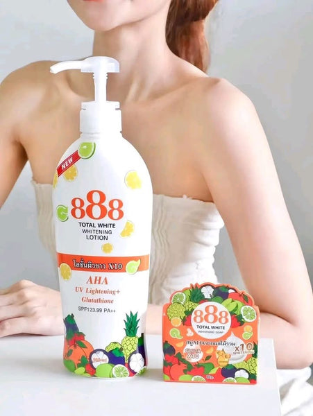 888 Total White Whitening Lotion