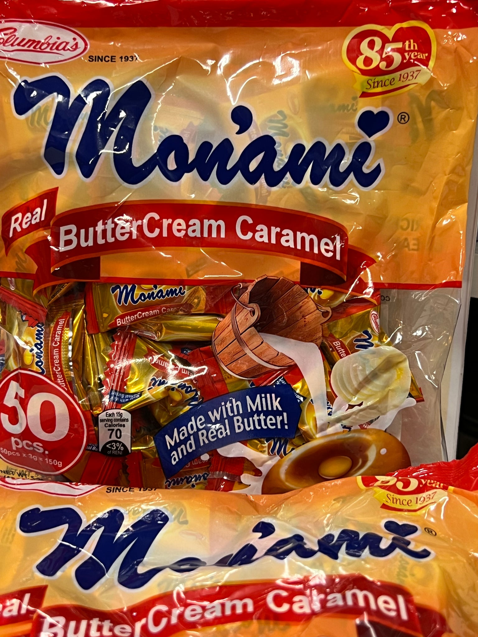 Monami Candy Real Buttercream Caramel