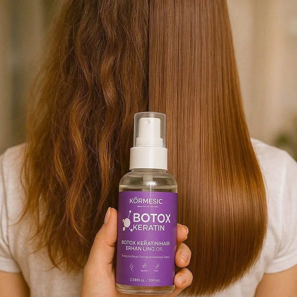 KORMESIC Head Care Set (Botox Morrocan Oil+Botox Keratin Hair Essence)