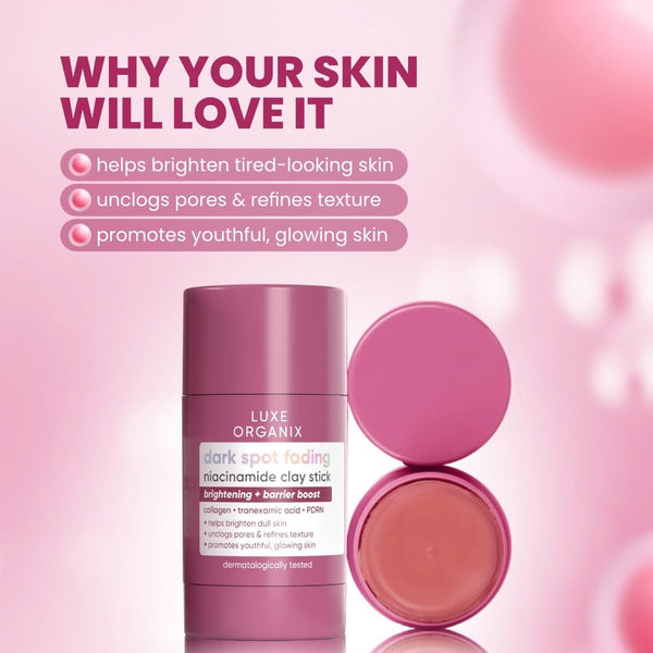 Luxe Organix Dark Fading Spot Niacinamide Clay Mask 52g