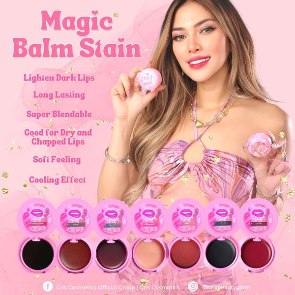 Cris Cosmetics Magic Balm Stain Lip Therapy Blast Babe