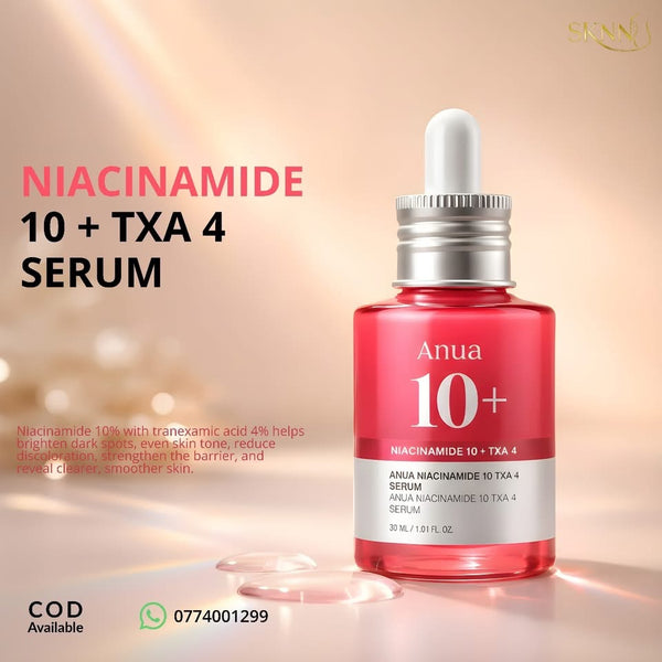 Anua Niacinamide 10% + TXA 4% Dark Spot Correcting Serum 30ml