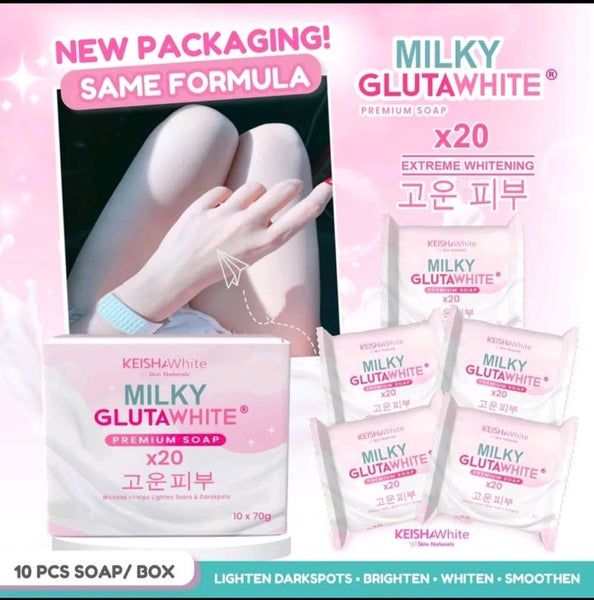 KEISHA WHITE Milky Gluta White Soap