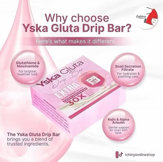 Yska Gluta Drip Bar Soap | 70G