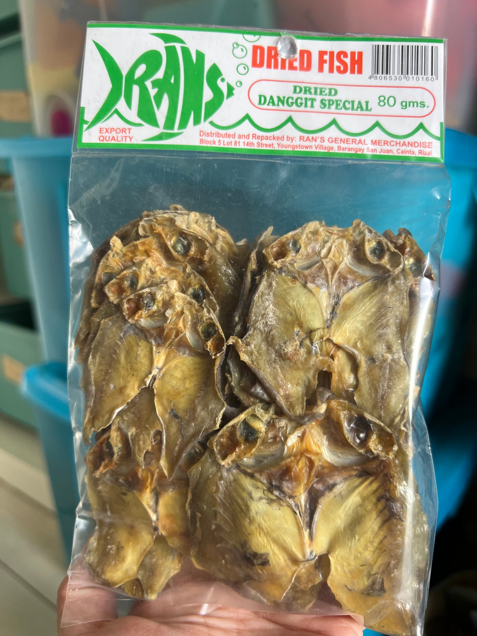 Dried Danggit Regular Pack – Dea's Kitchen and Pinoy Delicacies