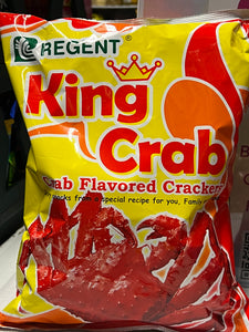 King Crab Crab Flavored Crackers