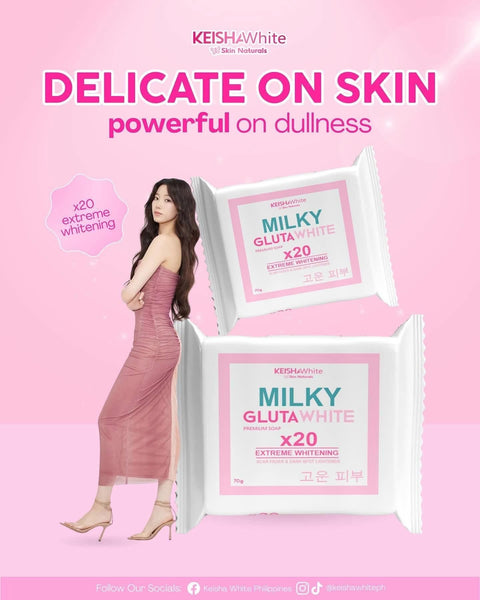 KEISHA WHITE Milky Gluta White Soap
