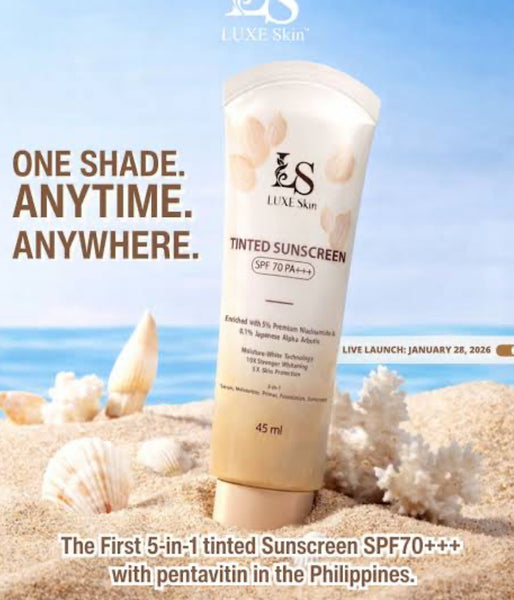 Luxe Skin Tinted Sunscreen SPF 70 PA+++oo