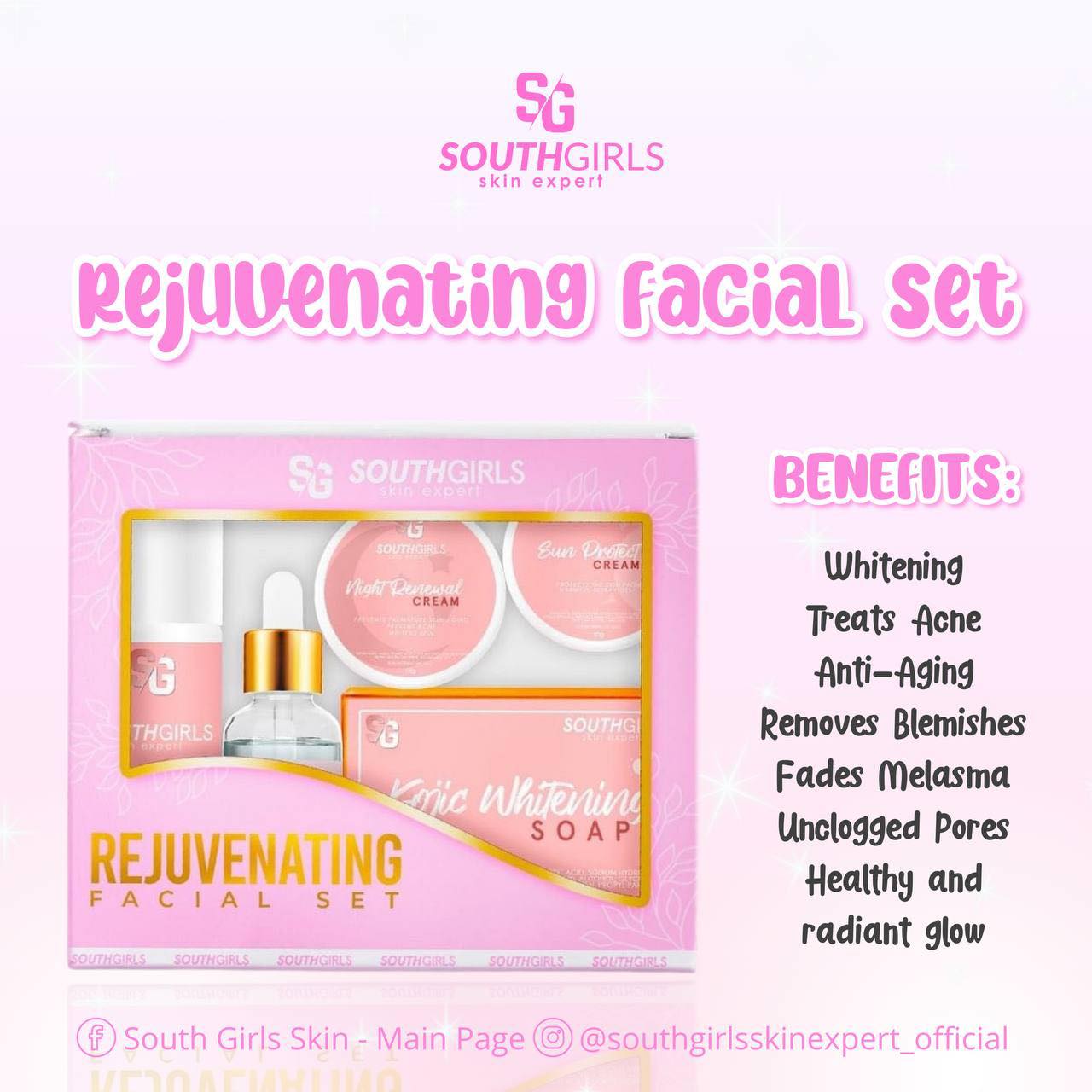 South Girls Rejuvenating Facial Set