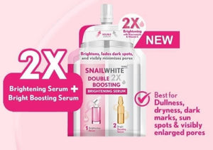 Snailwhite Double boosting Brightening Serum 4ml+4ml