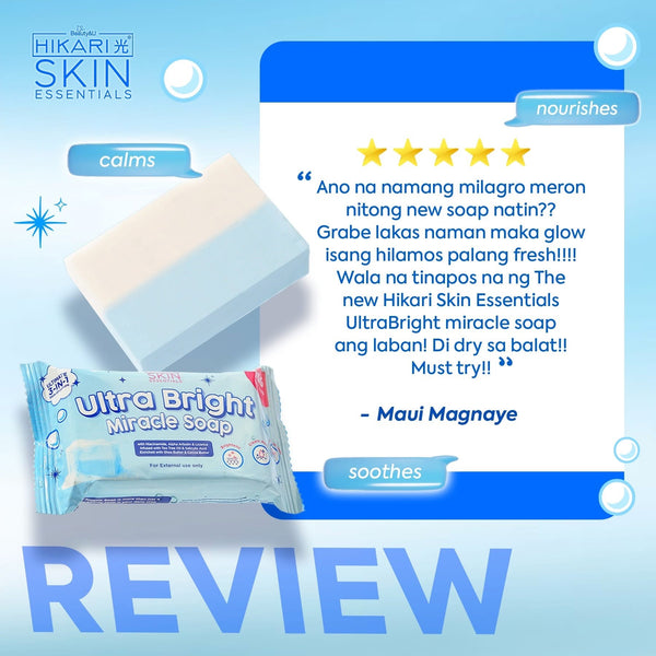 Hikari Skin Ultra Bright Miracle Soap 5 Bars 75g