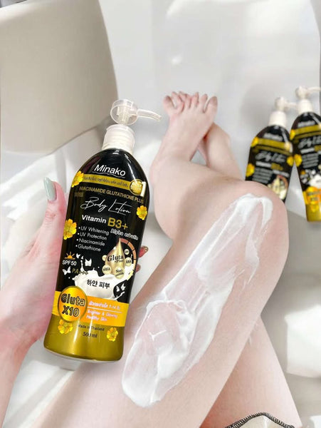 Minako Milk Lotion w/ Collagen 500ml