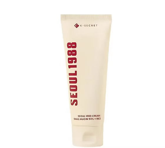 Seoul 1988 Cream : Snail Mucin 93% + Rice | 100ml