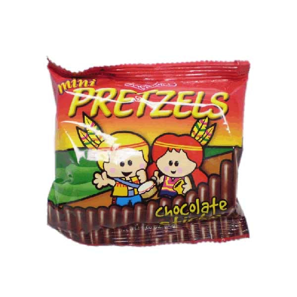 Chocolate Pretzels in Pouch