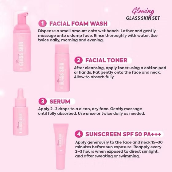 Cris Cosmetics Glam Glowming Glass Skin Set