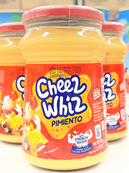 Cheez Whiz PIMIENTO 440g