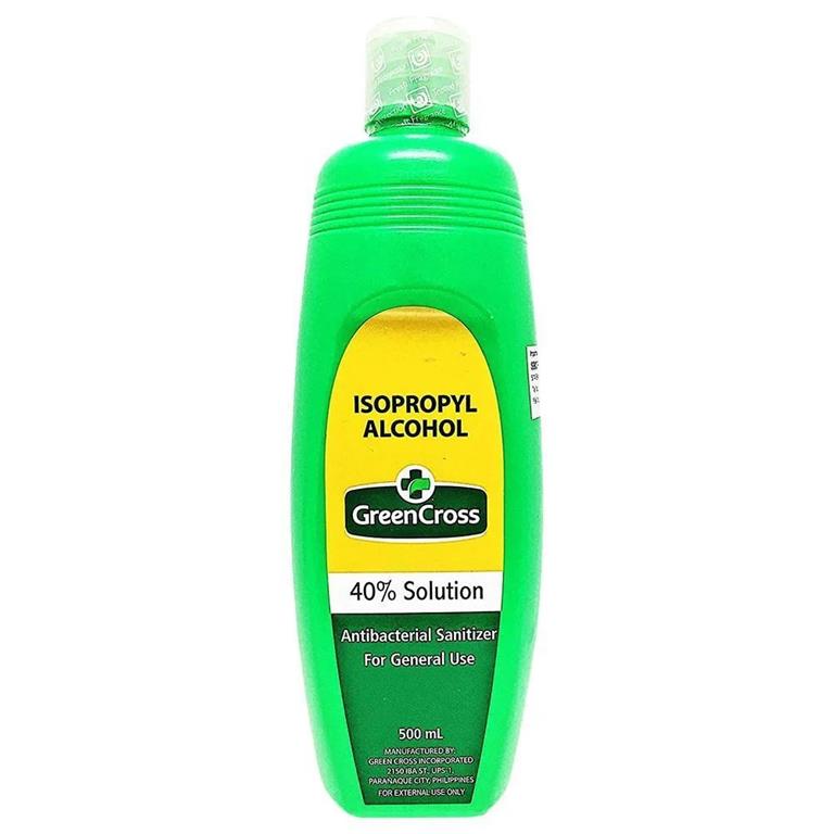 Green cross  Isopropyl Alcohol 40% 500ML