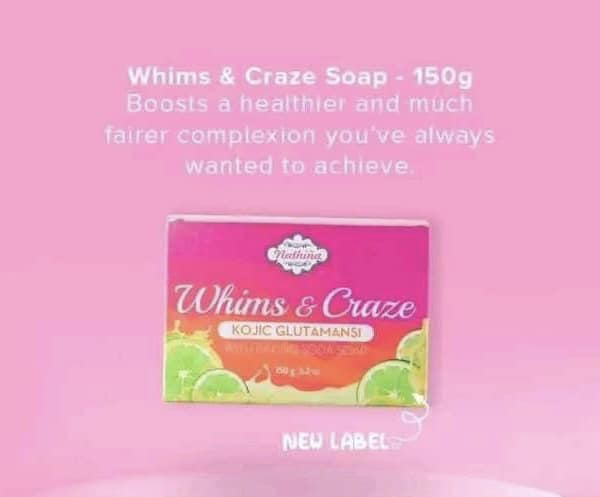 Nathiña Whims and Craze Kojic Glutamansi Soap