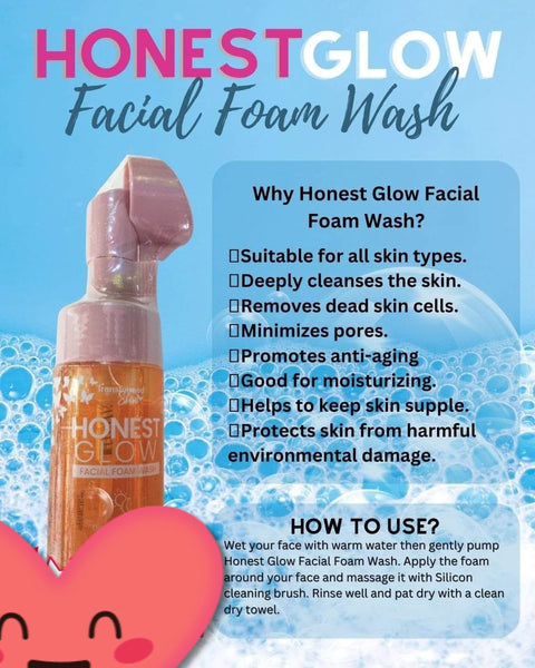 Honest Glow Facial Foam Wash