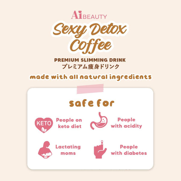 AiBeauty  Beauty Sexy Detox Coffee Premium Collagen Drink