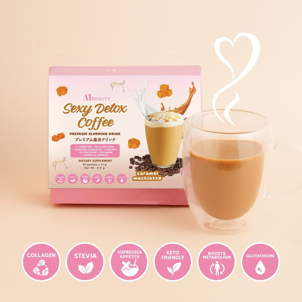 AiBeauty  Beauty Sexy Detox Coffee Premium Collagen Drink