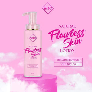 W&C Natural Flawless Skin Whitening Lotion 250 mL