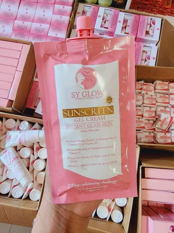 SY Glow Sunscreen Gel Cream